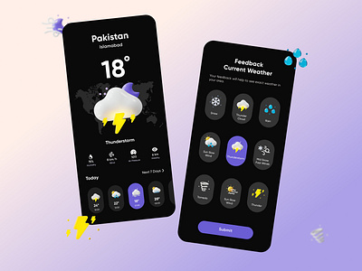 Weather App Design