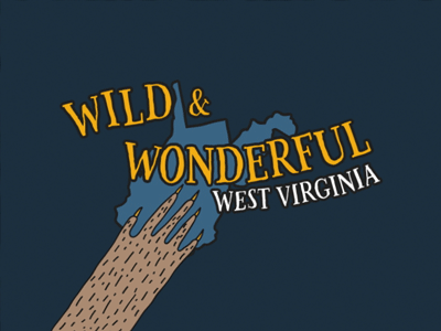 States GIF 39 - Wild and Wonderful West Virginia! bear big foot creature monster states title usa west virginia wild wonderful