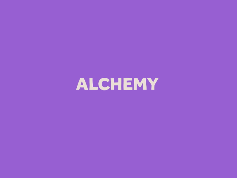 Word GIF #1 - Alchemy! alchemy destroy ethan barnowsky explode improvised loosekeys ouch potion skull surprise word yikes
