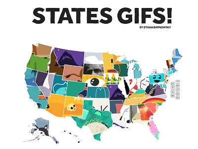 statesgifs.com is HERE! america animation collection gifs project states usa