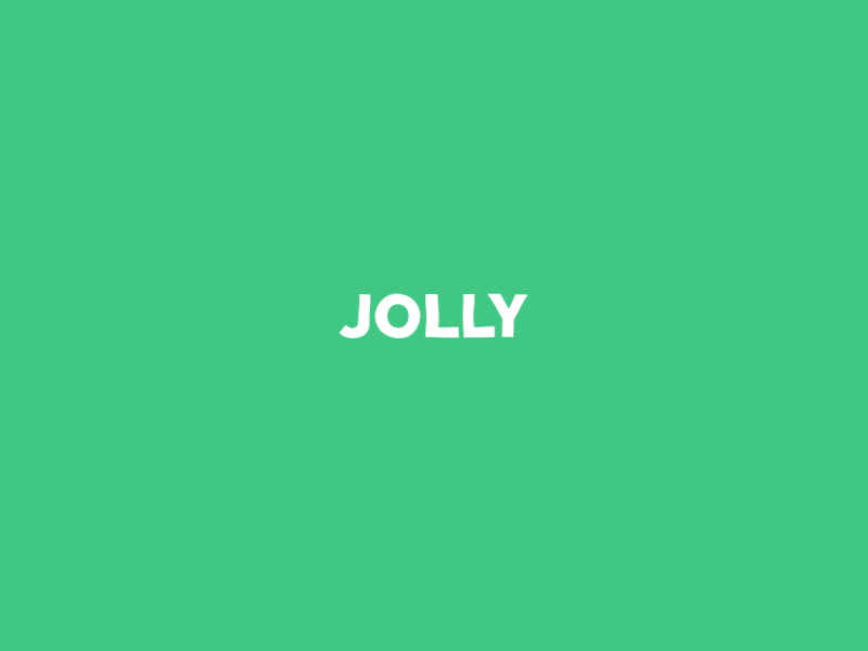Word GIF #62 - Jolly!