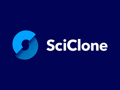 SciClone branding design icon logo