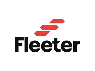 Fleeter Logo branding minimal