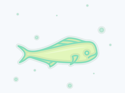 Dorado fish sticker