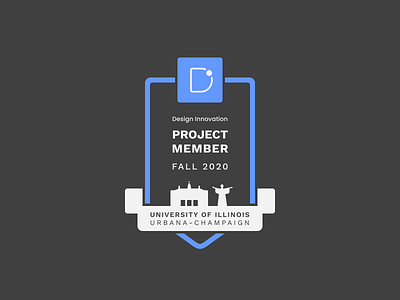 Design Innovation Project Member Badge Concept