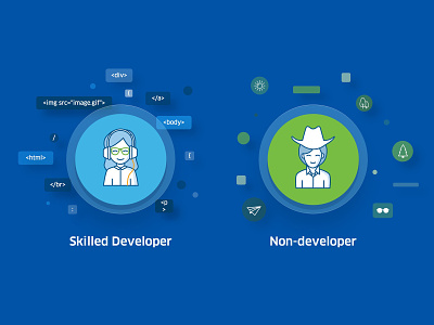 Developer vs Non-developer