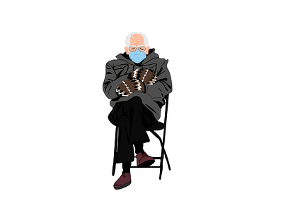 BernieSanders bernie sanders custom stickers graphic design illustration stickers vectors