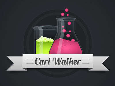 New Beaker Logo beaker logo portfolio science