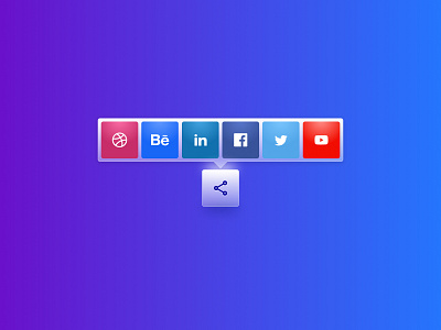 Social share icon branding chile dailyui design graphic design social media ui ux vector