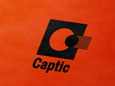 Captic branding c camera icon lens letter light logo mark monogram objective