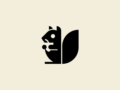 Squirrel branding icon illustration logo mark squirrel