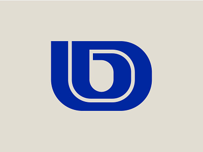 BD b branding d icon letter logo mark monogram
