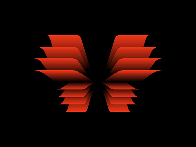 Butterfly + files branding butterfly files illustration logo mark vector