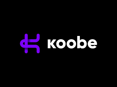 Koobe branding k letter logo mark monogram