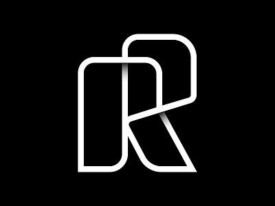 Letter R branding icon letter logo mark monogram r