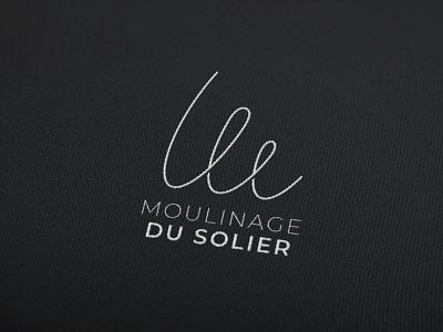 Moulinage du Solier logo branding design icon illustration letter logo m mark monogram vector yarns