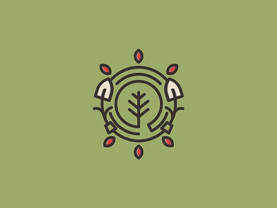 Greenzone garden landscape logo mark