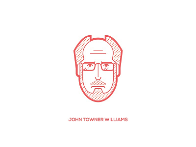 John Williams Portait (iconic composer illustration john portrait) rebound sosa vector williams