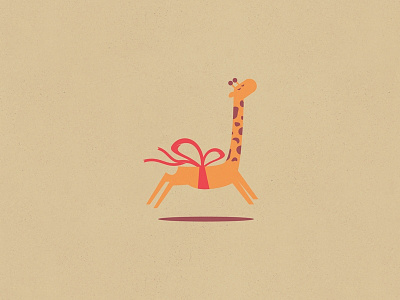 Show off branding gift giraffe logo shop showing off snobby