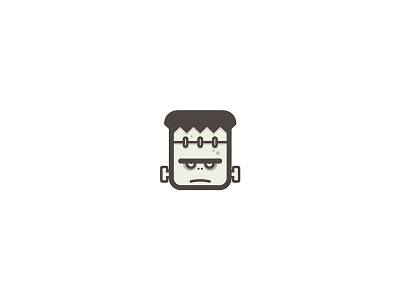 Reanimated branding frankenstein icon logo mark monster reanimated