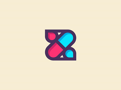 Z + PILL branding letter logo monogram pill z