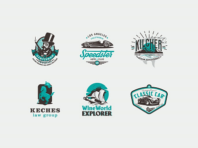 Small collection of logos branding collection illustration logo logo design logos