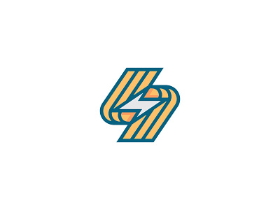 S plus bolt bold bolt electric electricity letter s thicklines