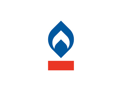Oil Fund Logo branding flame gas icon logo mark oil