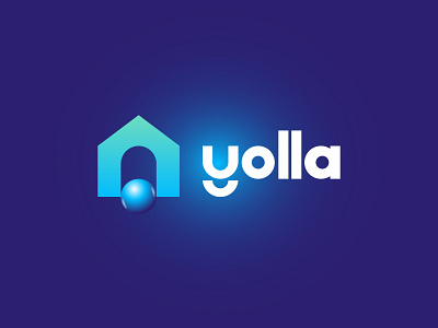Yolla branding design logo mark smart house