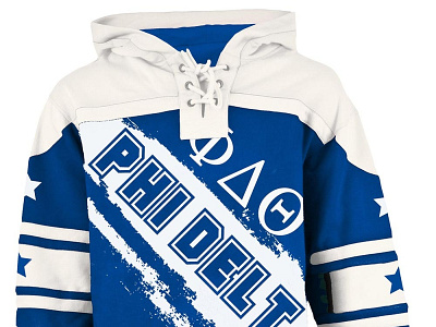Phi Delta Thetea Hockey Hoodie