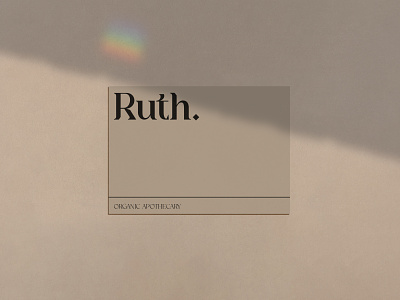 Ruth Business Card Mockup branding design illustration logo typography
