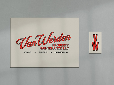 Van Werden brand identity