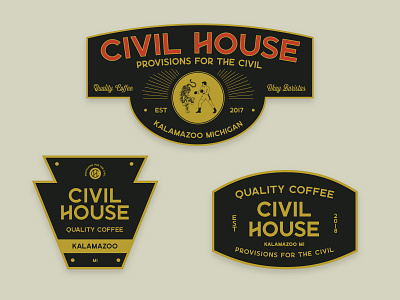 Badge pack For Civil House Coffee