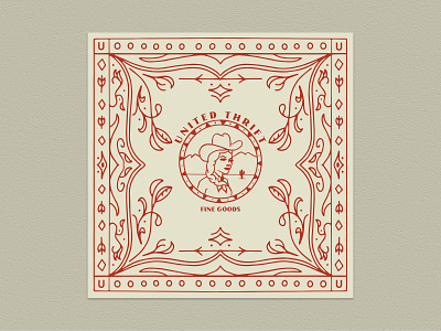 Bandana Design for United Thrift