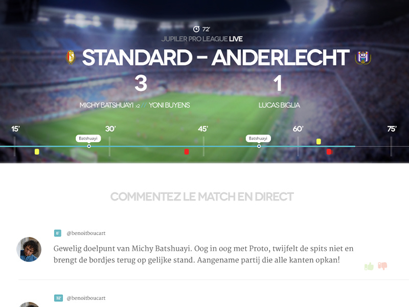 Shot streaming