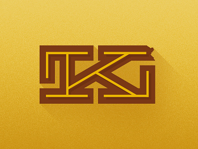 K is for Kansas k kansas slab serif typography