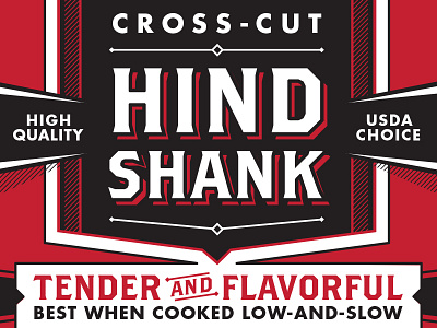 Hind Shank Label