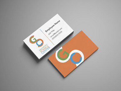 GSC Business Cards branding design flat typography vector