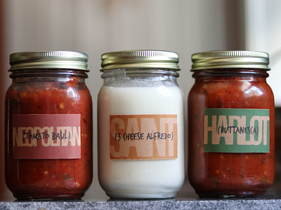 Pasta Sauce Branding