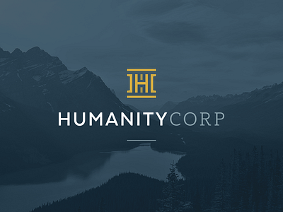 HumanityCorp Logo branding identity logo design
