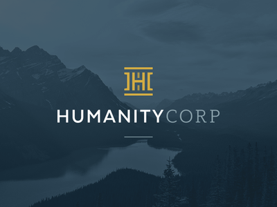 HumanityCorp Logo branding identity logo design