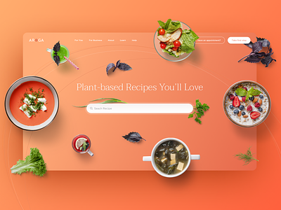 Building Wellness Rather Than Treating Diseases bold clinic design food gradient health healthcare illustration landing page lifestyle medical medicine mindfulness recipes redesign uidesign uxdesign webdesign website weight loss