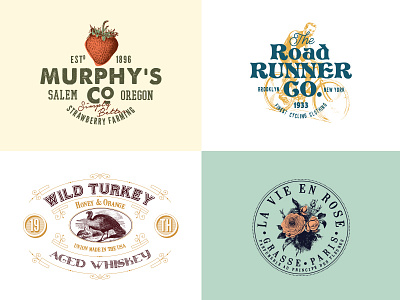 32 Vintage Logo Templates (Vol. 2)