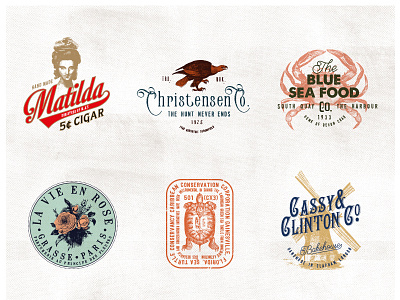 Vintage Logo Templates - Vol.2