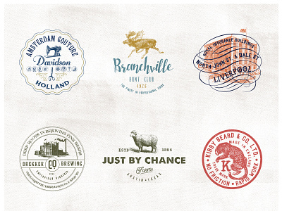 Vintage Logo Templates - Vol.2 by Liviu Antonescu on Dribbble