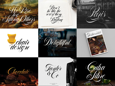 Flourish Typeface