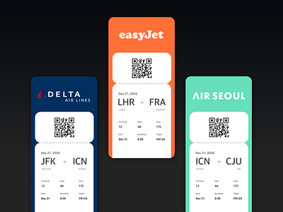 Boarding pass App app boarding boardingpass dailyui dailyuichallenge design figma flat minimal ui uidesign uiux ux vector