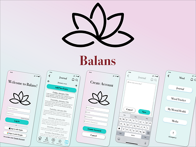 Balans Lifestyle App Polished UI