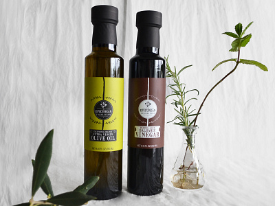 Epicurean Connection Olive Oil & Balsamic package design
