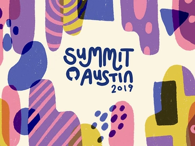 GitHub Summit 2019 Exploration 1 branding conference github ocotcat pattern summit texture